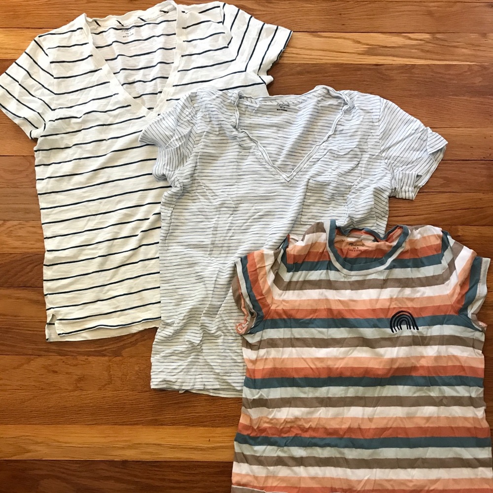 Trio of Madewell tees
